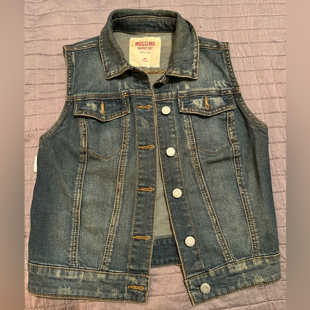 Denim Vest Medium